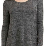 Jones New York  Black Long Sleeve Top Medium Photo 0