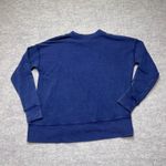 Aerie  'So Salty' Sweatshirt Womens XXS Blue Crew Neck Pullover Beachy Relaxed Photo 3