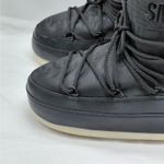 Steve Madden  Womens Y2K Moon Boot Size 9/10 Black Snow Boots Winter Streetwear Photo 4