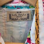 Multicolor Y2K Quilted Button Down Jacket Top Petite PP Life Style Vintage Size undefined Photo 9