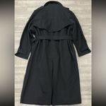 SKIMS Classic Black Onyx Boyfriend Fleece Oversized Trench Coat Size Small Photo 5