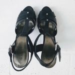 Guess Platform Sandals Stiletto Black Pumps Heels Shoe Size 9.5M Photo 2