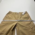 PacSun Low Rise Puddle Khaki Tan Womens Size Medium Pant Cargo Relaxed NEW Photo 10