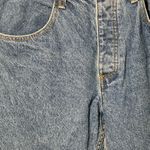 Brandy Melville John Galt Button Fly Straight Leg Medium Blue Jeans Size Medium No Distressing Photo 2