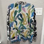 Maeve  Anthropologie Savannah Contrast Cardigan Size Small Photo 5