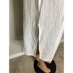 Three Dots New.  white gauze wrap dress. Size small. Retails. $160 Photo 7