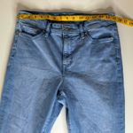 Ralph Lauren Lauren‎  Premier Straight Leg Crop Jeans Blue Aztec Embroidery Sz 10 Photo 10