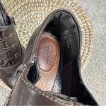 Clarks Women’s Artisan Brown Leather Shoes Button Hook Pilgrim Grannycore 9 Photo 11