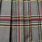 No Boundaries  Skirt Micro Mini Gray Magenta Plaid Pleated Retro Tennis Prep Photo 7