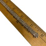 Ross Simons  Gold Toned Sterling Silver Tennis Bracelet HEAVY PATINA Photo 8