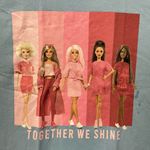 Barbie Together We Shine Blue T-Shirt XL Photo 1