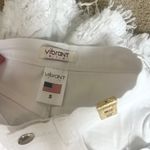 Boutique White Ruffle Denim Shorts size small Photo 2
