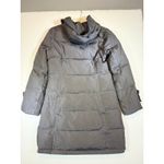 Calvin Klein  Women's Puffer Coat Longline Winter Jacket Black Small Photo 1