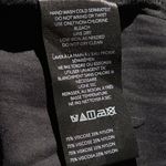 Anthropologie Wide Leg Velvet Pants Black XS Womens Relaxed Fit Classy Lounge Photo 5