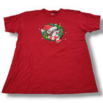 Buc-ee's Shirt Size XL Never Calm Always Bright Graphic Print T-Shirt Christmas Holiday Unisex Photo 0