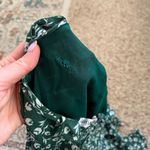 Reformation Christine Dress in Green Floral, Size 0 Photo 6