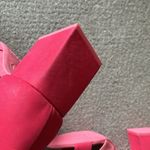 Gianni Bini New GB Late-Nite Colorblock Suede Ankle Tie Dress Sandals Photo 7