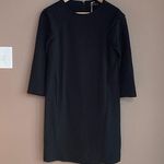 COS NWT  3/4 Sleeve Midi Dress in‎ Black Size 2 Photo 0