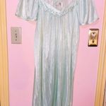 Silk Slip Dress Green Size L Photo 1
