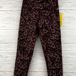 Zella NWT Brush Stroke Printed Cropped Leggings Size XS Photo 0