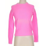 J.Crew 100% Wool Vibrant Bubble Gum Pink Women's Pullover Sweater Size XXS Photo 1