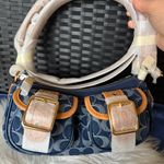 Coach New Ashton Bag In Signature Denim cy700 with cherry charm Photo 10