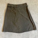 Sandwich Olive Green Belted Skirt Size 6 Photo 0