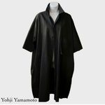 Y's by Yohji Yamamoto Classic Black Trench Coat/ Dress Size M Photo 2