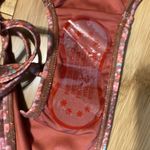 Aeropostale Floral Tie Front Traingle Bikini Low Rise Classic Side Tie Size XL Swimsuit NWT Photo 5