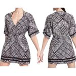 Athleta Bandana Coast to Coast Black/White Swim Cover-Up Photo 1