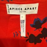 Apiece Apart Amaro Wrap Dress in Red Aster Floral size Medium Photo 3