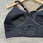 Athleta Women’s Advance Zip Front Sports Bra B-DD High Impact in Black Size 40DD Photo 7