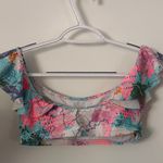 Eidon Colorful Map Print Bikini Top Photo 3