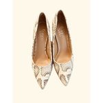 Franco Sarto EUC  Womens Palma Animal Print Pumps Dress Block Heels Shoes 7 M Photo 3