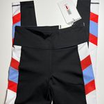 DKNY XS SPORT Women's Legging NEW Black, White, Blue, Red Photo 4