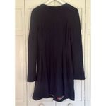 Free People āSargent Military style wool navy peacoat M Photo 8