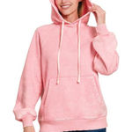 Zenana Outfitters ✨NWT Acid Wash Fleece Hoodie with Kangaroo Pocket Photo 0