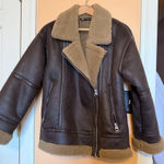 ZARA  Faux Leather Jacket Moto Photo 0