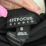 Enfocus Studio NWT 🔥  Black Cut Out Tiered Bodycon Dress size 6 Photo 1