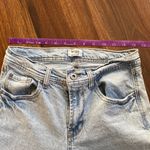 Kensie  The Mila High Rise Straight Stretch Light Wash Jeans Photo 3