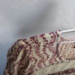 Fashion Fuse  Nuetral Boho Extra Wide Sleeves Asymmetrical Dress Size M Photo 7