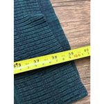 Apt. 9  Teal Blue Sweater Dress M Heathered Knit Cowl Neck Professional Cocktails Photo 6