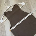 Reformation Distressed Tank Top organic cotton womens Brown (small) casual crop Photo 2