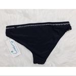 California Waves  Bikini Bottom Black Medium White Photo 4