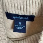Westbound  Light Tan Ribbed Sweater Photo 1