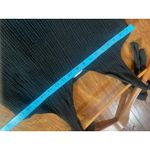 SEZANE Gisele Gauze Tie Shoulder Top Black Size 10 42 M Blouse Tank MINIMALIST Size M Photo 2