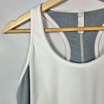 Lucy White & Gray Two Tone Athletic Tank Top M Size M Photo 2