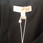 Rebecca Taylor  Black Terri Dress Ruffle Hem NEW Photo 8