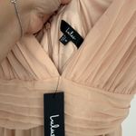 Lulus Heavenly Hues Blush Maxi Dress Size M Tan Size M Photo 6