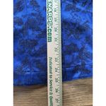 Susan Graver   Women Jacket 1X Blue Black Floral Evening Oriental Classic Buttons Photo 3